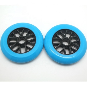 Nhà Máy Trực Tiếp Tùy Chỉnh Màu Sắc Và In Ấn Kích Thước Lớn 74A Đến 90A Độ Cứng 125MM Bánh Xe Giày Trượt Patin Bánh Xe - Product Image 2