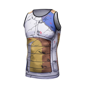 <span class=keywords><strong>Dragon</strong></span> <span class=keywords><strong>Ball</strong></span> <span class=keywords><strong>Z</strong></span> hijo Goku vegeta fitness trajes tops mens running sin mangas impresión camiseta - Product Image 4