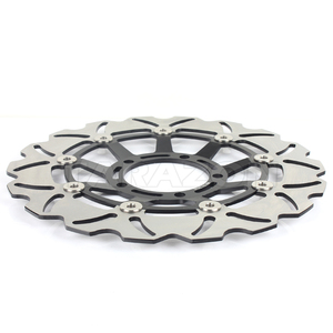 Wave floating motorcycle front brake disc for Triumph <span class=keywords><strong>STREET</strong></span> <span class=keywords><strong>TRIPLE</strong></span> R 675 - Product Image 4