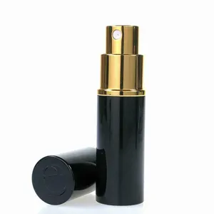 10毫升便携式黑金喷雾香水旅行电动雾化器瓶