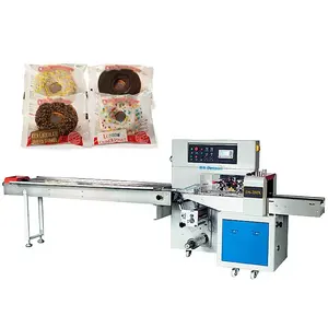 Máquina automática de embalaje de postres de Donuts