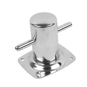 316 de acero inoxidable de doble cubierta de la <span class=keywords><strong>Cruz</strong></span> de la <span class=keywords><strong>Marina</strong></span> bolardos JV03B - Product Image 1