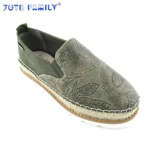 Office ใหม่สไตล์จีนโรงงานราคาถูก Espadrilles