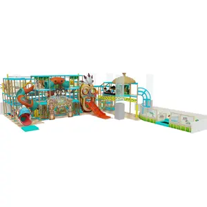 Large children paradise play structure multi-function games indoor playground equipment
