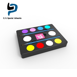 México bandera <span class=keywords><strong>militar</strong></span> 8 colores fans negro amarillo rojo <span class=keywords><strong>cara</strong></span> cuerpo <span class=keywords><strong>pintura</strong></span> - Product Image 1