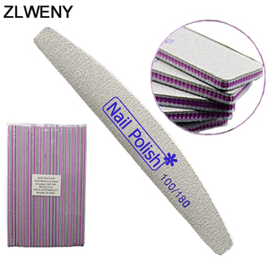 Guangzhou Usine Personnalisée <span class=keywords><strong>impression</strong></span> lime à ongles zèbre 100/180 professionnel lime à ongles jetable - Product Image 1