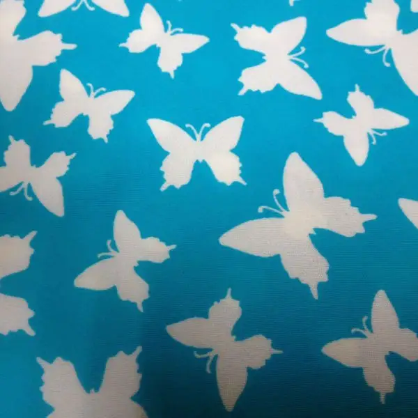 2018 синяя бабочка цифровая ткань печать лайкра нейлон материал для купальников: спандекс цена за метр для летних купальников