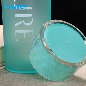 Moda Verde helado <span class=keywords><strong>Voss</strong></span> forma botella de <span class=keywords><strong>agua</strong></span> mineral de <span class=keywords><strong>cristal</strong></span> - Product Image 2