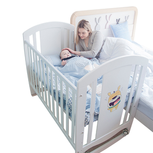 Cómodo y moderno estilo bebé <span class=keywords><strong>cuna</strong></span> adjunta <span class=keywords><strong>cama</strong></span> para adultos - Product Image 5
