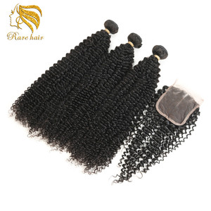 Lsy Natural <span class=keywords><strong>malayo</strong></span> al por mayor rizado 100% extensiones de cabello humano para las mujeres negras - Product Image 2