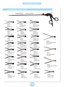 Medische Herbruikbare Laparoscopische Grasper En Dissectorhandmatige Chirurgische Instrumenten - Product Image 6