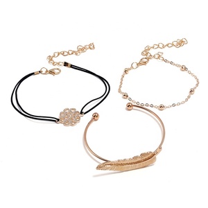 Personalizado de perla Corazón de <span class=keywords><strong>palma</strong></span> de coco cinco piezas pulseras - Product Image 6