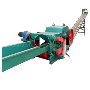 For Crushing Trimmed Branch Drum Type Wood Chips Production Making Machine