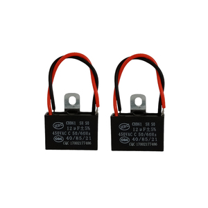 1.5 uf 450vac 40 85 21 50 60 hz cbb61 fan capacitor <span class=keywords><strong>12</strong></span> uf AC motor run capacitor - Product Image 1