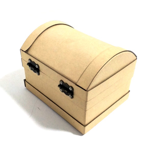 กล่องกระดาษแข็งสมบัติกระดาษคราฟท์หีบของขวัญ - Product Image 3