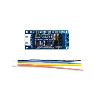 TTL to RS485 Adapter Module 485 to TTL Signal Single Chip Serial Port Level Converter 3.3V 5V Board with RXD TXD Indicator