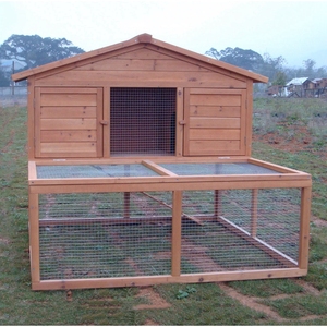 Cabane en bois SDR006, maison pour animaux domestiques, design bon marché, <span class=keywords><strong>cage</strong></span> pour lapin, offre spéciale - Product Image 2