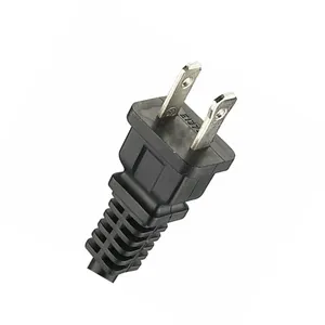 (Energy star) UL 승인 2 Core 핀 Flat AC 전기 확장 Cable Plug Fused Power Cord 대 한 미국의 가정용 가전을