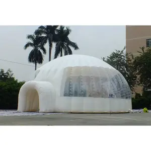 Azul Springs inflable gigante evento tienda Domo inflable evento al aire libre para la venta