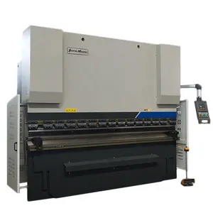 WC67k Logam Baja dan Stainless Lembar Piring Hidrolik CNC Pressbrakes Di Sheet Bender Machine dengan E22 Sistem