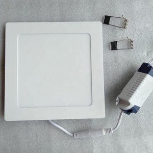 Hiện đại <span class=keywords><strong>LED</strong></span> Bảng điều chỉnh ánh sáng trần mỏng vuông lõm dài dịch vụ cuộc sống 30000 giờ Kích thước 3W 6W 9W 12W 15W 24W cho nhà văn phòng - Product Image 2