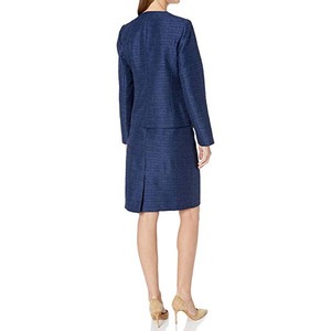 Traje Azul Rey de Primera Calidad, Corte Entallado, Conjunto de Dos Piezas, Traje Sexy <span class=keywords><strong>para</strong></span> <span class=keywords><strong>Mujer</strong></span> de <span class=keywords><strong>Oficina</strong></span>, <span class=keywords><strong>Trajes</strong></span> Ejecutivos <span class=keywords><strong>para</strong></span> <span class=keywords><strong>Mujer</strong></span> - Product Image 2