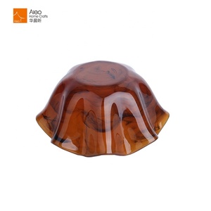 Insalatiera commestibile del ristorante della Polyresin di qualità dell'hotel all'ingrosso, insalatiera della resina, stoviglie cinesi - Product Image 4