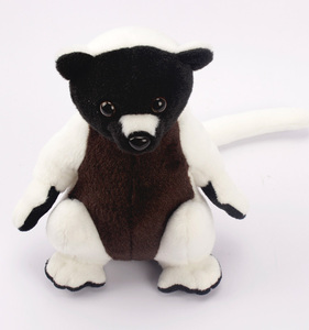 25 cm de pie de la mascota de peluche de lémur de peluche de juguete animal - Product Image 1