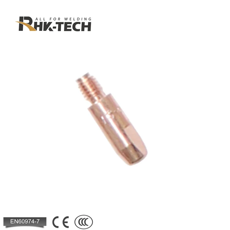 Стандартная запасная часть RHK, контактный наконечник M6 * 28 для MIG сварочных аксессуаров, факел для поставки