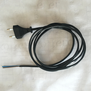 <span class=keywords><strong>EU</strong></span> Euro Européen VDE CE Approuvé 2 Broches Rallonge Electrique Fil Mâle à Femelle Prise de courant AC cordon d'alimentation - Product Image 5