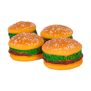 Nuevo diseño resistir mordida juguete <span class=keywords><strong>comida</strong></span> deliciosa Hamburgo forma <span class=keywords><strong>de</strong></span> alimentos para mascotas juguetes <span class=keywords><strong>de</strong></span> <span class=keywords><strong>perro</strong></span> juguete - Product Image 1