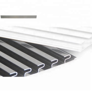 Nuevo diseño de aluminio slatwall panel con gran precio para <span class=keywords><strong>tiendas</strong></span> de joyería - Product Image 4