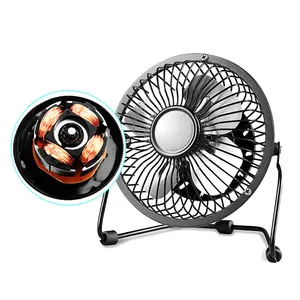 Moda tasarımı ultra sessiz 360 derece ayarlanabilir enerji tasarrufu usb mini fan