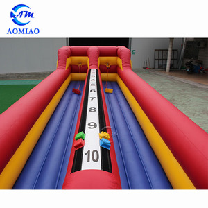 Bán Thiết Bị Trò Chơi Đua Xe Thử Thách Cạnh Tranh Chạy Nhảy <span class=keywords><strong>Bungee</strong></span> Bơm Hơi 2 Làn - Product Image 4