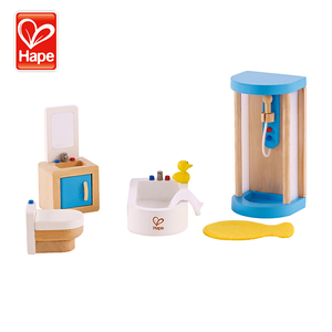 Alta calidad barato familia cuarto <span class=keywords><strong>de</strong></span> baño <span class=keywords><strong>casa</strong></span> <span class=keywords><strong>de</strong></span> <span class=keywords><strong>muñecas</strong></span> <span class=keywords><strong>de</strong></span> Madera Juguetes <span class=keywords><strong>de</strong></span> los niños - Product Image 3