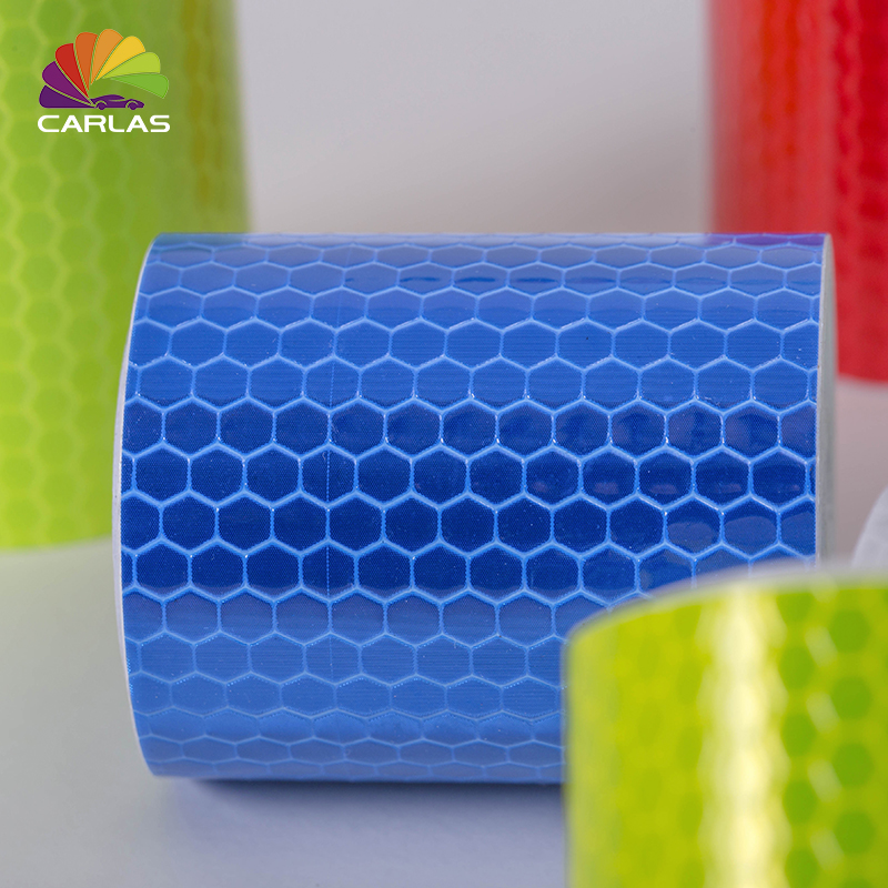 Светоотражающая Защитная Наклейка CARLAS для автомобиля, грузовика, предупреждающая наклейка, заметная рулонная пленка