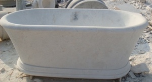 Prezzo di fabbrica bianco marmo vasca da bagno del bambino vasca da bagno - Product Image 3