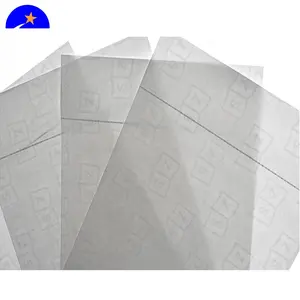 Papel personalizado da fio da segurança/papel uv da segurança/anti papel falsa