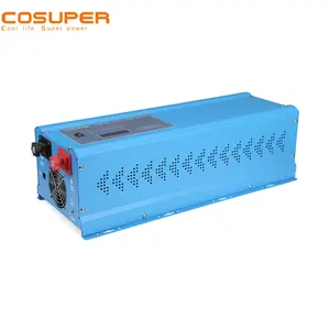 Transformator fase tunggal di dalam 3500w, inverter gelombang sinus murni tenaga surya 12v/24 v dengan 220v