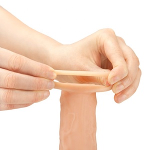 Realista funda pene condones hombres <span class=keywords><strong>de</strong></span> pene extensor <span class=keywords><strong>de</strong></span> pene la ampliación extensión - Product Image 3