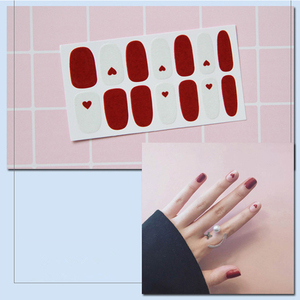 2019 vente chaude pas cher étanche corée style d'art d'<span class=keywords><strong>ongle</strong></span> de beauté clou décoratif autocollant protecteur - Product Image 2