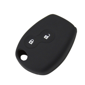 Housse de protection pour clé de voiture <span class=keywords><strong>2</strong></span> boutons, remplacement pour Renault Clio Scenic Megane Duster Sandero Captur <span class=keywords><strong>Twingo</strong></span> Modus - Product Image 1