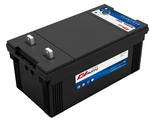 Batterie pour voiture de camion 200ah, vente en gros de dubaï, de chine