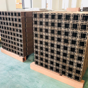 Không Thấm Nước 100Mm WPC Hàng Rào Pergola Vật Liệu Bài - Product Image 2