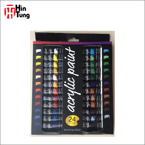 Juego de pintura acrílica profesional Premium 24 <span class=keywords><strong>para</strong></span> Artista con alta calidad <span class=keywords><strong>para</strong></span> dibujar y <span class=keywords><strong>pintar</strong></span> - Product Image 1