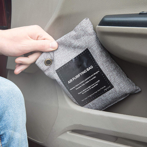 Sac <span class=keywords><strong>D</strong></span>'épuration <span class=keywords><strong>D</strong></span>'air De Charbon De Bois en bambou 200g | 100% Naturel Éliminateur <span class=keywords><strong>D</strong></span>'odeurs et Écologique <span class=keywords><strong>Absorbeur</strong></span> <span class=keywords><strong>D</strong></span>'<span class=keywords><strong>humidité</strong></span> - Product Image 4