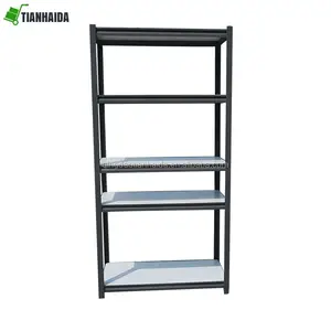 Support de rangement pour piles, tube en acier, support robuste, pour Garage, entrepôt - Product Image 1