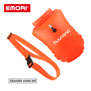 Color brillante de PVC <span class=keywords><strong>nadar</strong></span> seguridad <span class=keywords><strong>boya</strong></span> y bolsa con correa ajustable - Product Image 1
