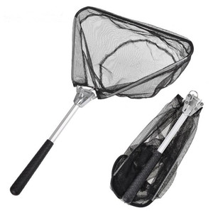 Bán Sỉ Khung Kim Loại Dày Lưới Thả Câu Cá Bằng Tay Lưới Nylon Xách Tay Gấp Gọn Chăm Sóc Cá - Product Image 1