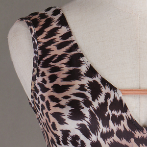 Abito da Ballo Latino Leopardato da Donna e Ragazza per Competizione a Basso Costo - Product Image 4